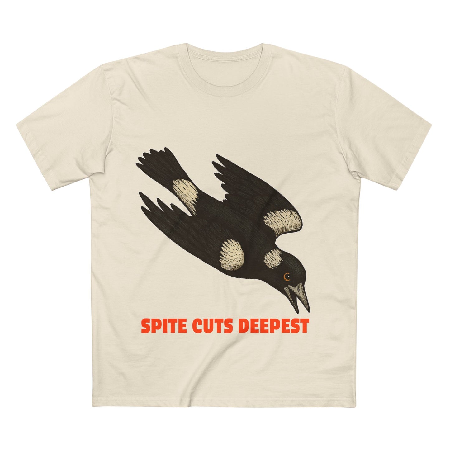 Spite Cuts Deepest. Swooping Magpie.