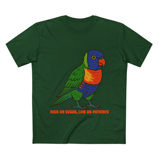 High On Sugar, Low On Patience - Rainbow Lorikeet