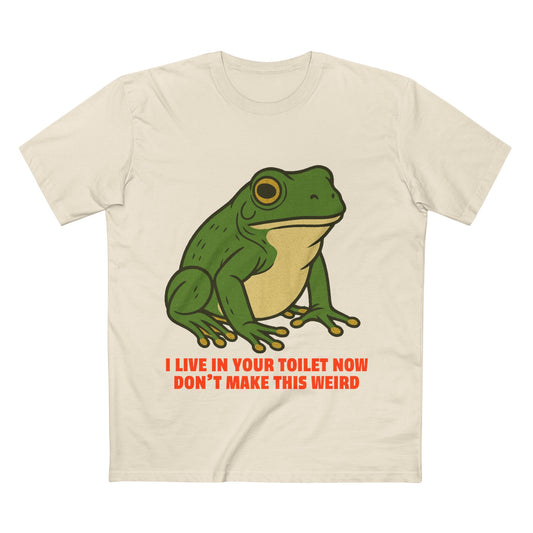 Squatters Rights. Green Tree Frog.