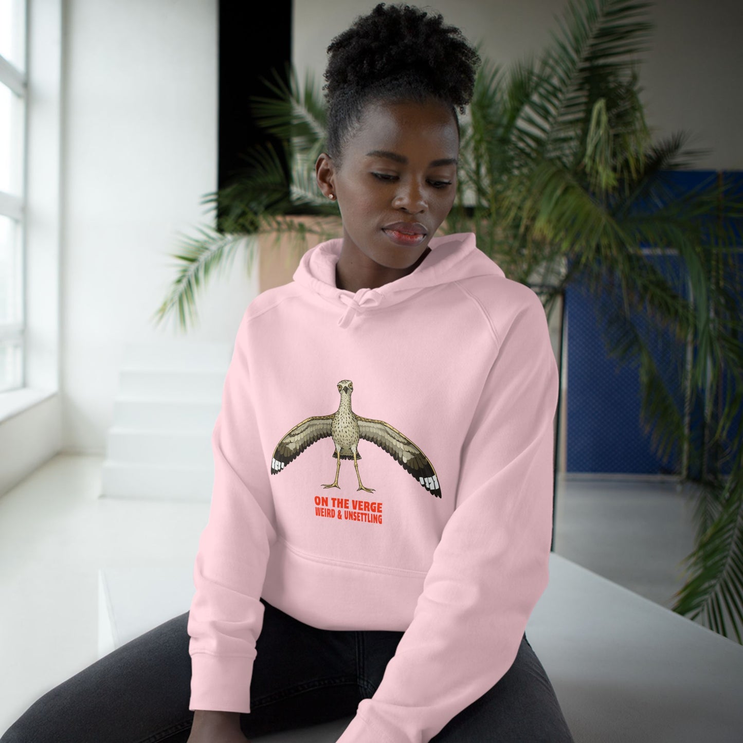 On The Verge – Weird & Unsettling Curlew - Hoodie