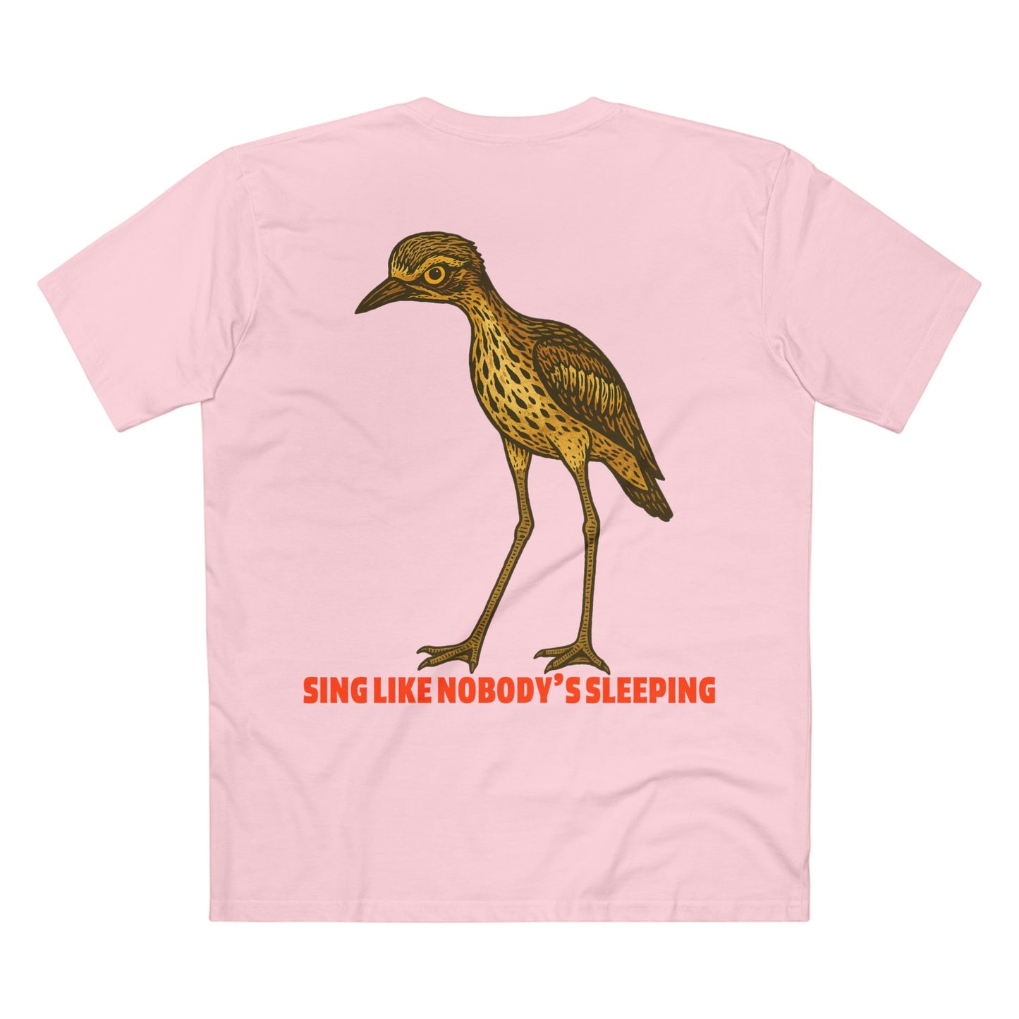 Sing Like Nobody's Sleeping - Bush Stone Curlew Back Print Edition