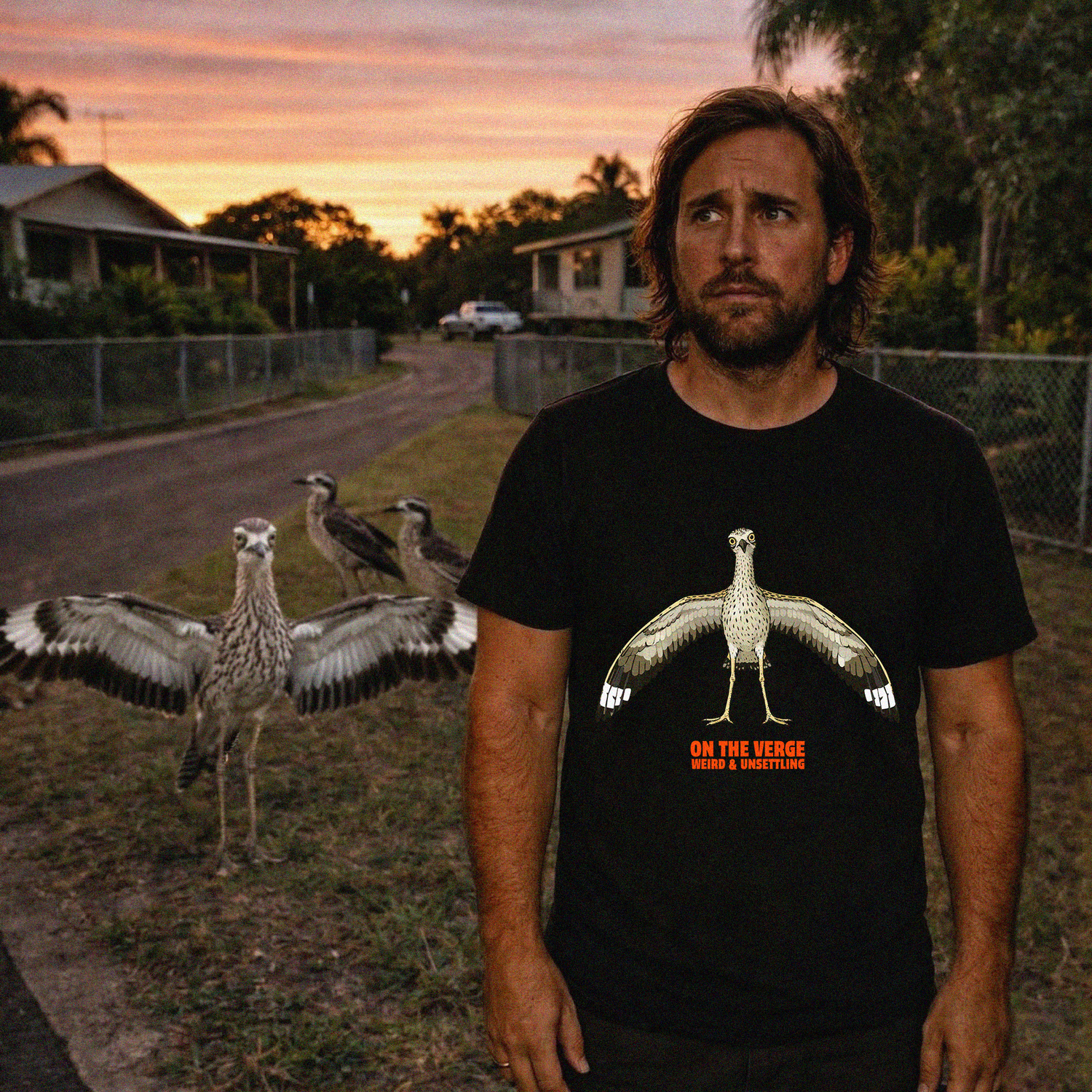 Bird T-Shirts – Curlews, Magpie Geese & More Graphic Tees from Darwin