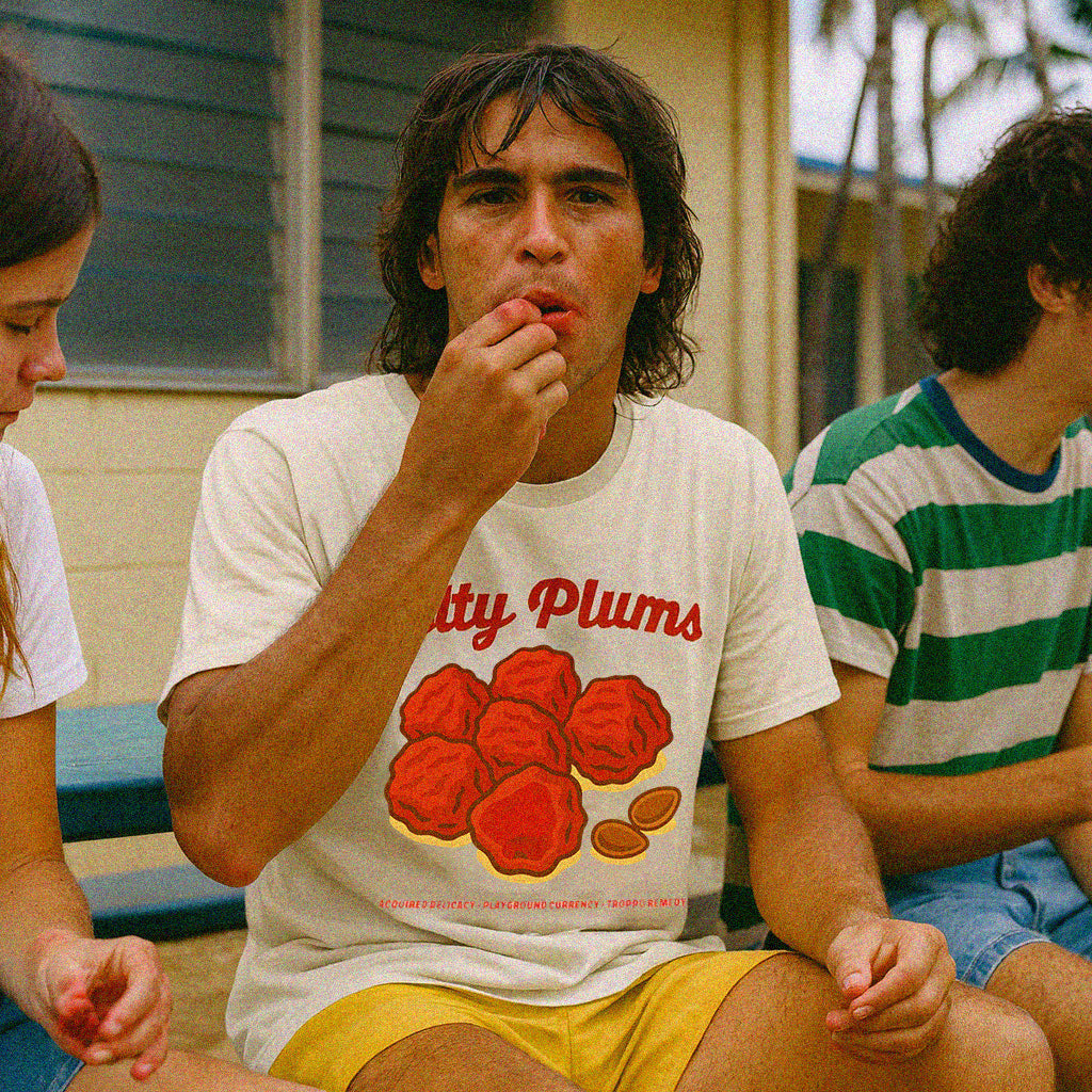 Foodie Graphic Tees – Laksa, Salty Plums - Darwin-Made by That’ll Do, NT