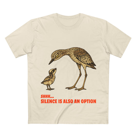 Silence Is Also An Option - Bush Stone Curlew