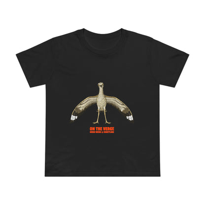 On The Verge – Weird & Unsettling Curlew - Women’s Maple Tee