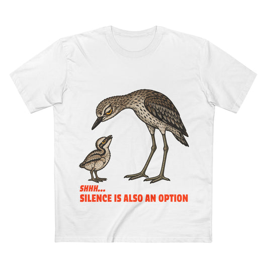 Silence Is Also An Option - Bush Stone Curlew