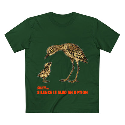 Silence Is Also An Option - Bush Stone Curlew