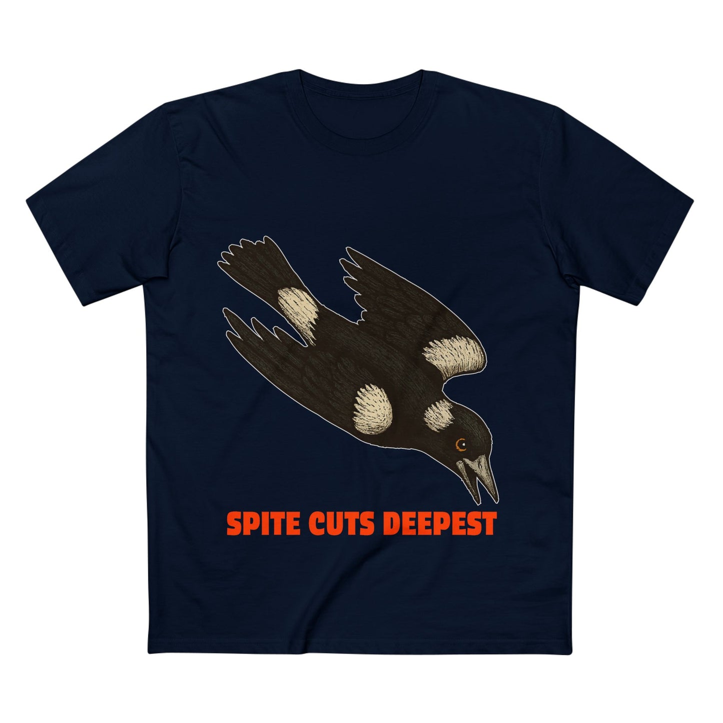 Spite Cuts Deepest. Swooping Magpie.