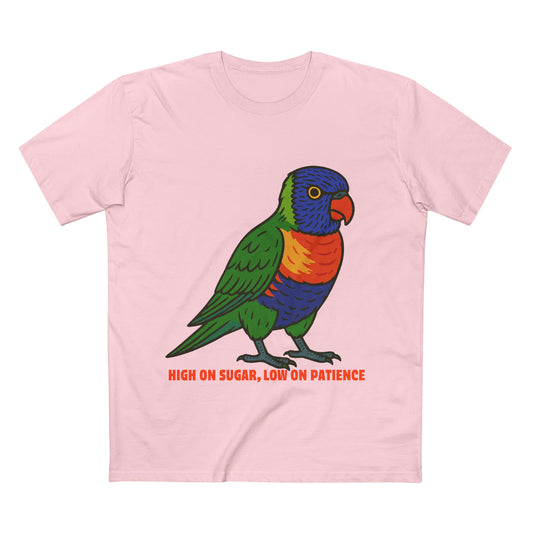 High On Sugar, Low On Patience - Rainbow Lorikeet