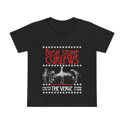 The Bush Stone Curlews - Band Tee - Women’s Maple Tee