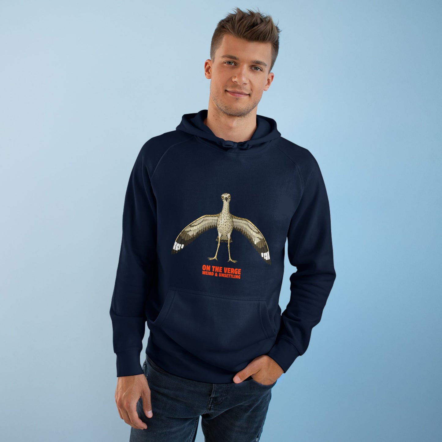 On The Verge – Weird & Unsettling Curlew - Hoodie