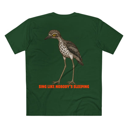 Sing Like Nobody's Sleeping - Bush Stone Curlew Back Print Edition