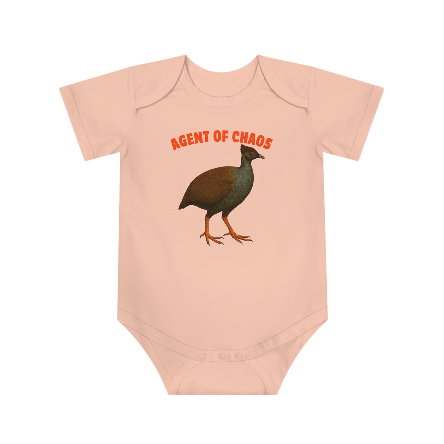 Bush Chook - Agent of Chaos Baby Jumpsuit