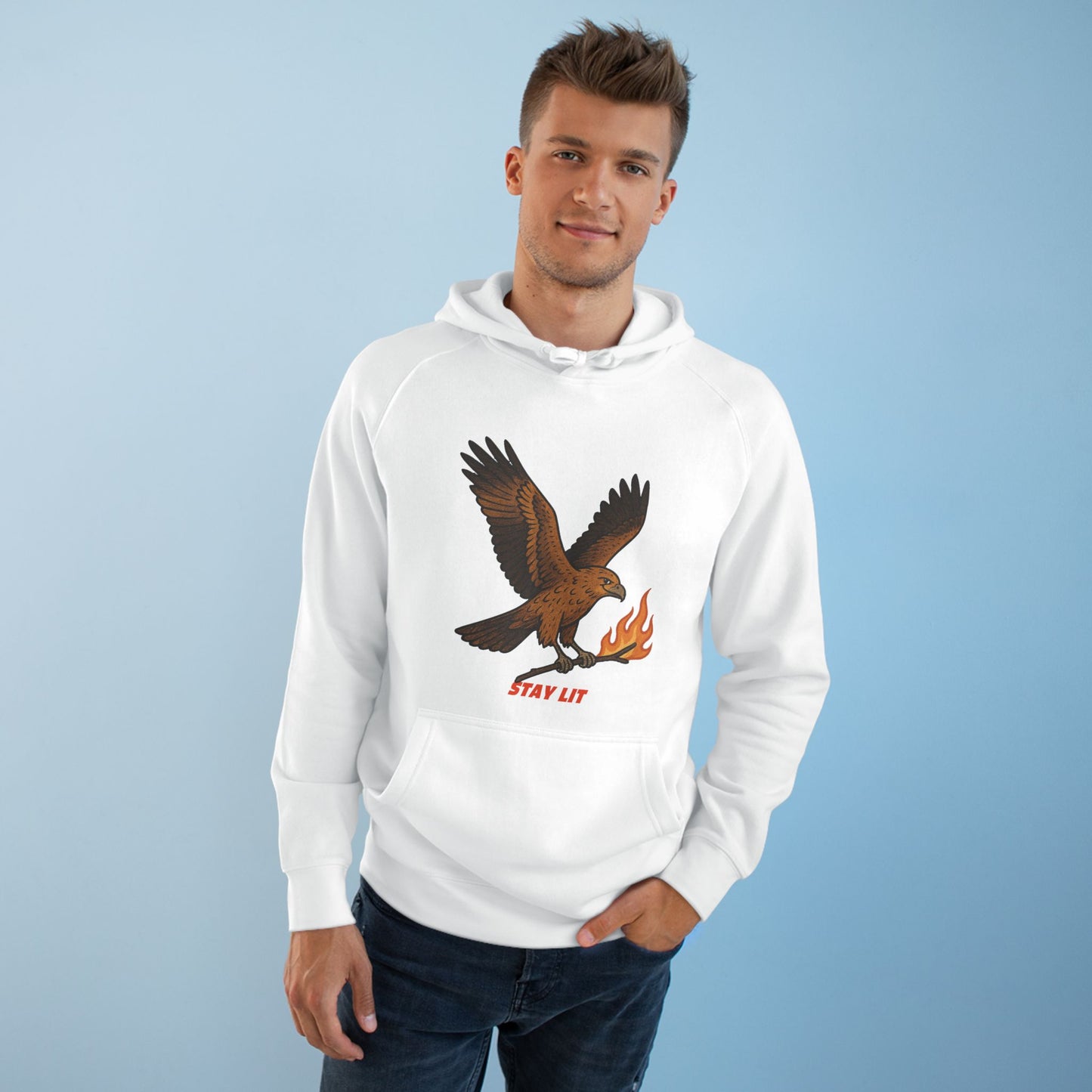 Stay Lit. Aerial Arsonist - Hoodie