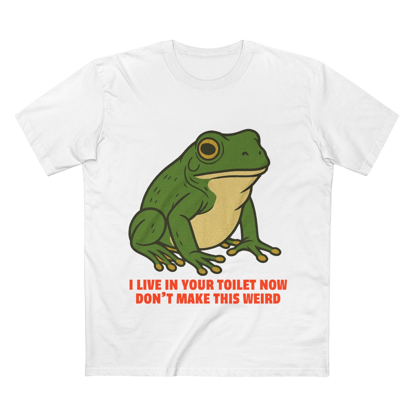 Squatters Rights. Green Tree Frog.