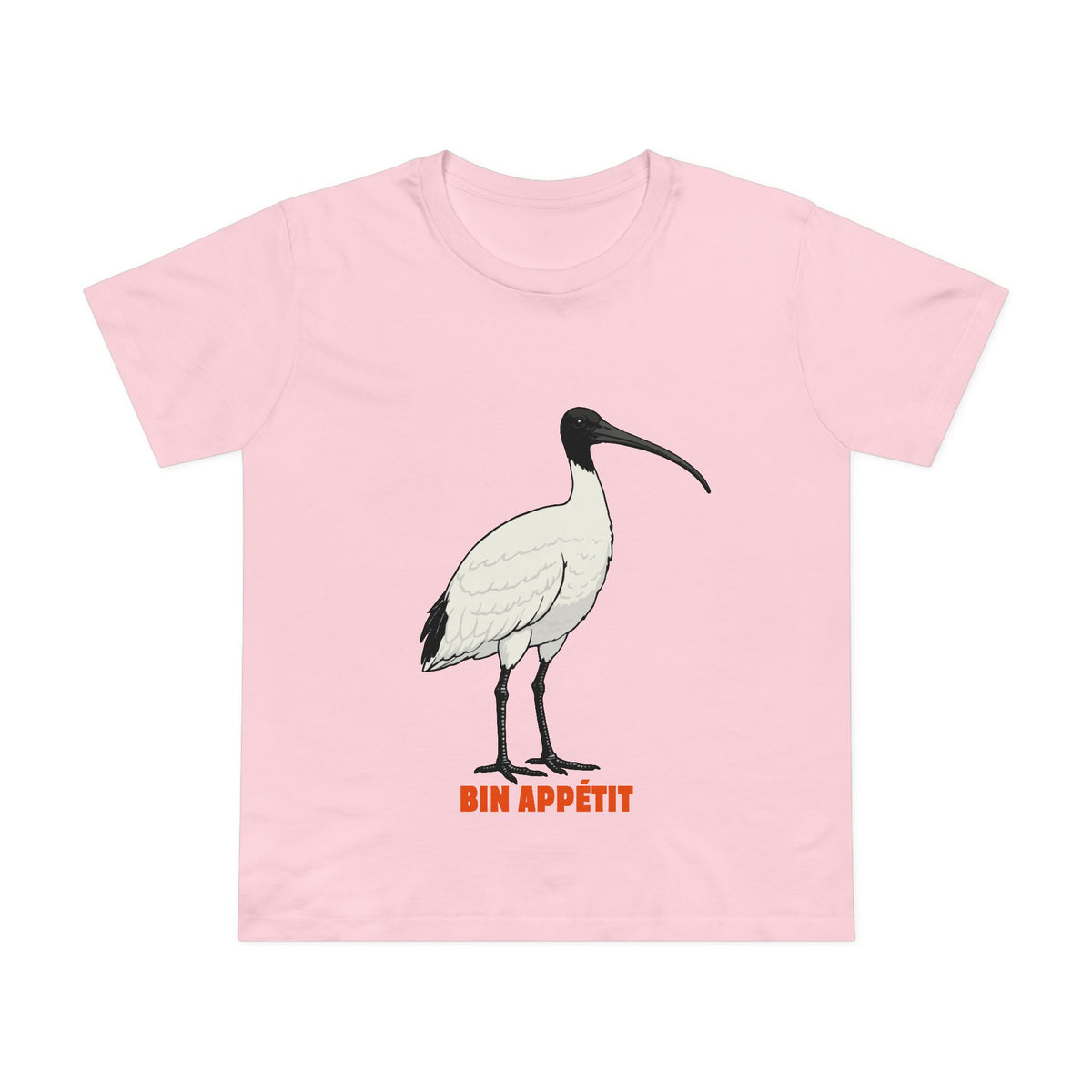 Bin Appétit - Australian White Ibis - Women’s Maple Tee