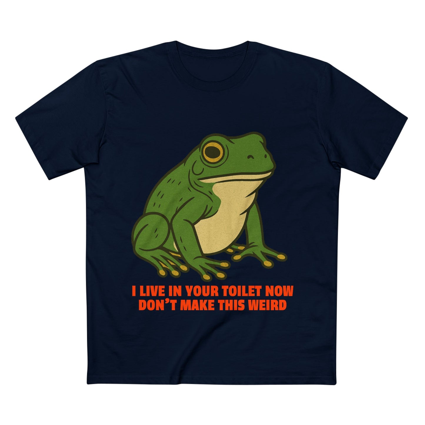 Squatters Rights. Green Tree Frog.