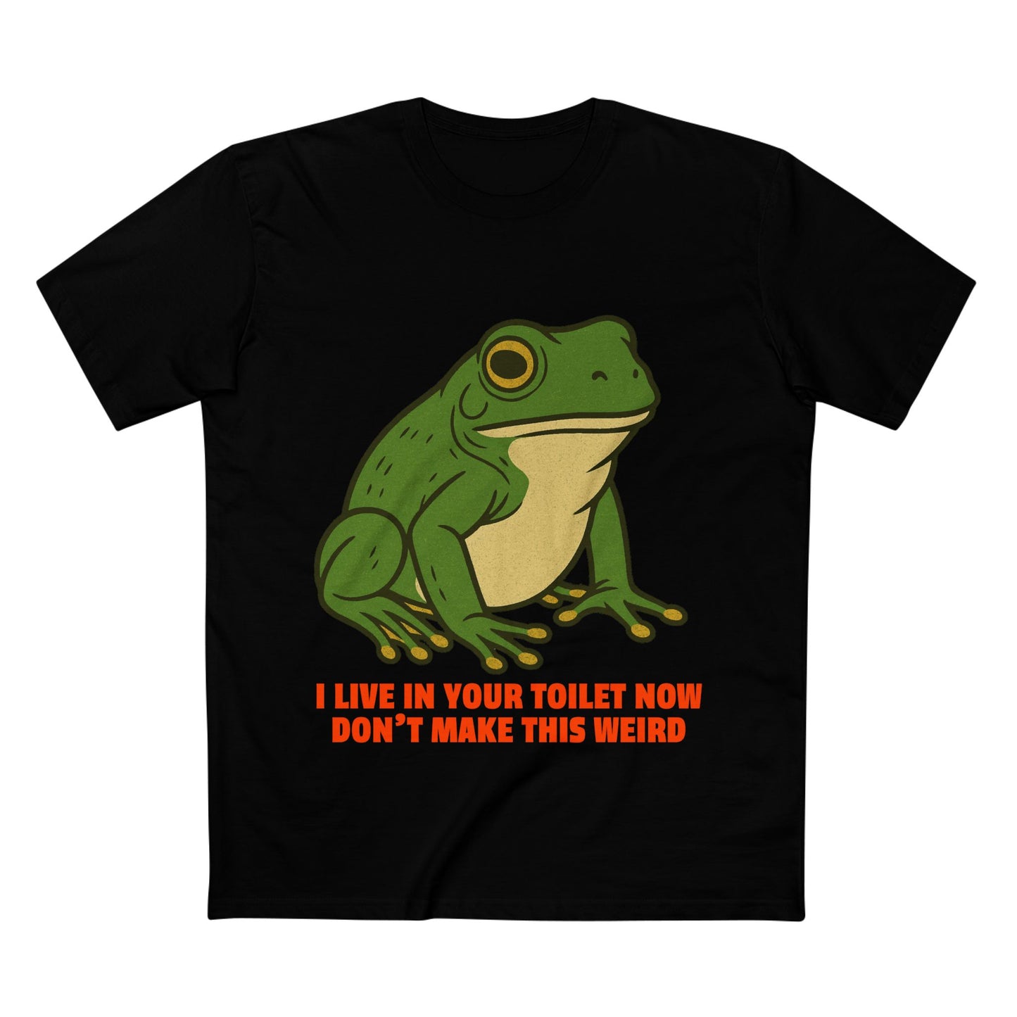 Squatters Rights. Green Tree Frog.