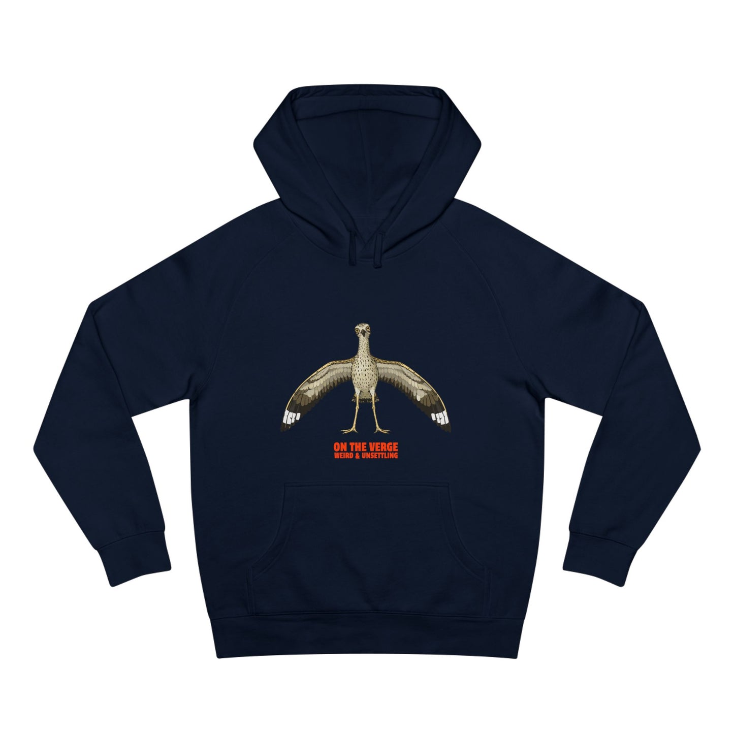 On The Verge – Weird & Unsettling Curlew - Hoodie
