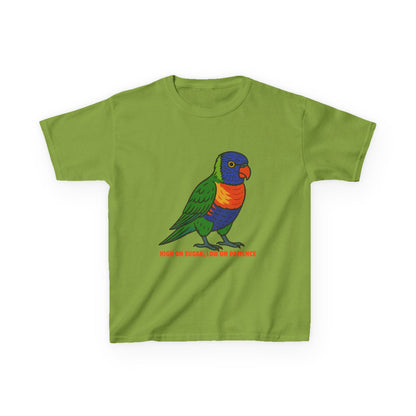 High On Sugar, Low On Patience - Lorikeet - Kids' Tee