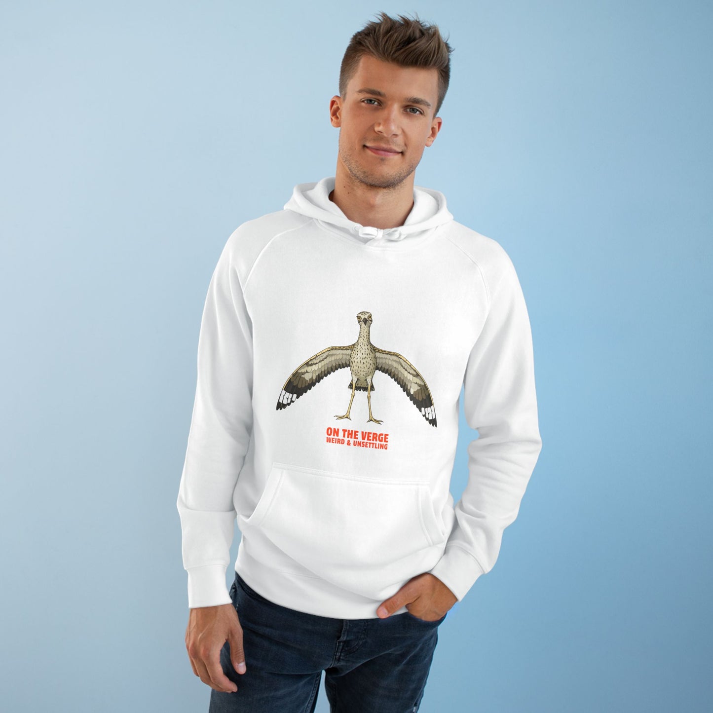 On The Verge – Weird & Unsettling Curlew - Hoodie