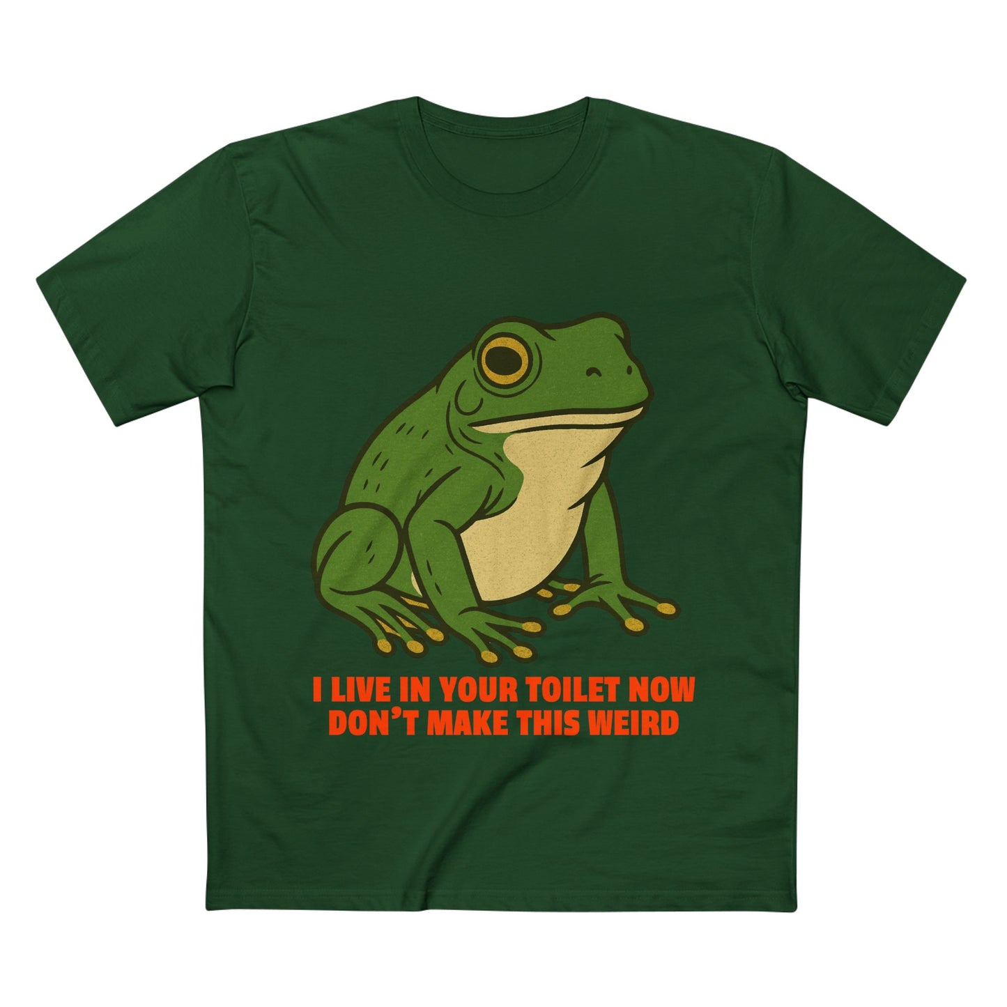 Squatters Rights. Green Tree Frog.