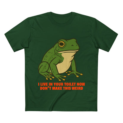 Squatters Rights. Green Tree Frog.