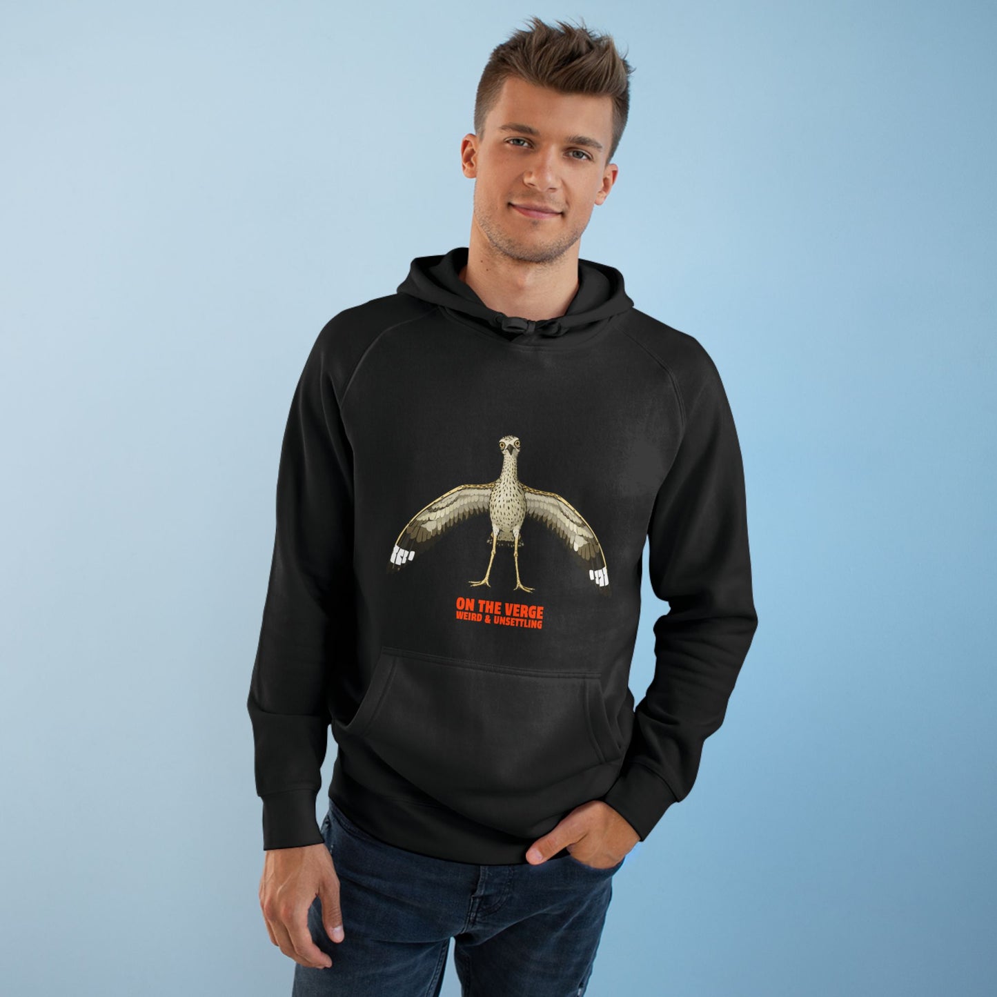 On The Verge – Weird & Unsettling Curlew - Hoodie