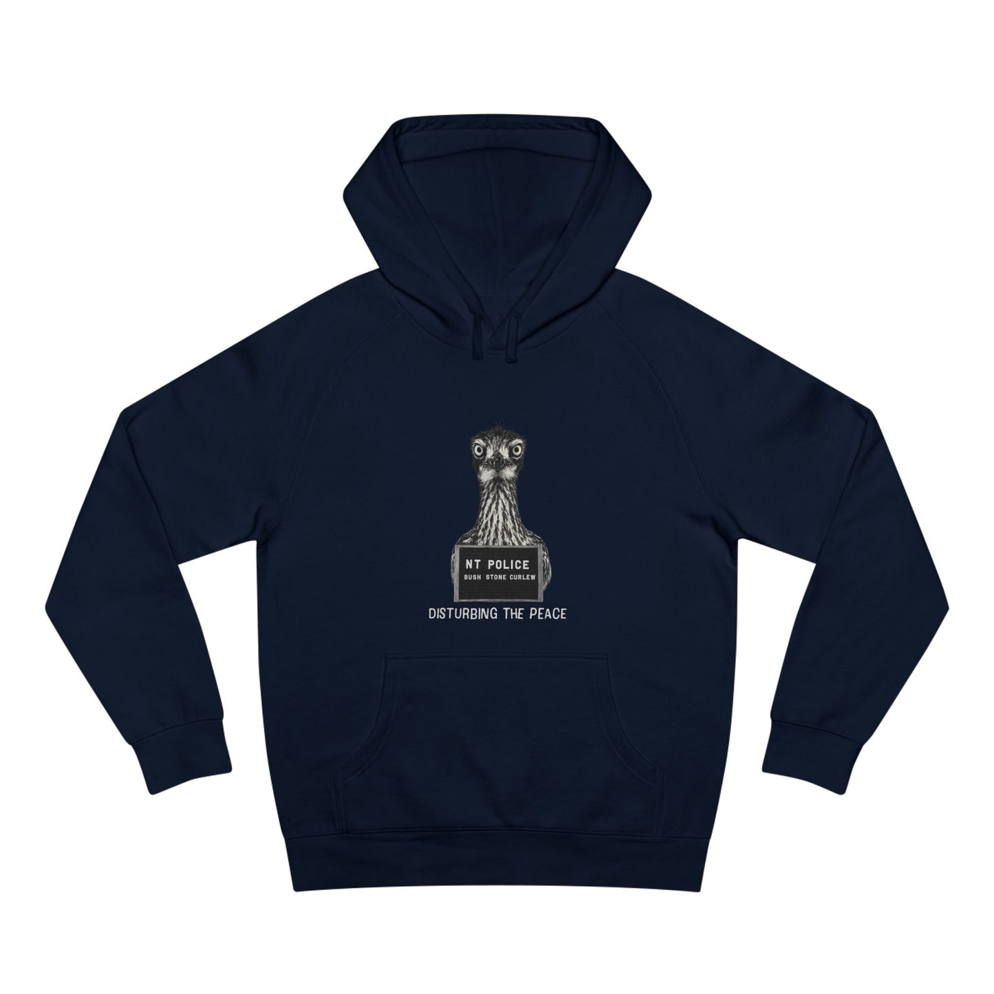 Bush Stone Curlew - Mugshot - Hoodie