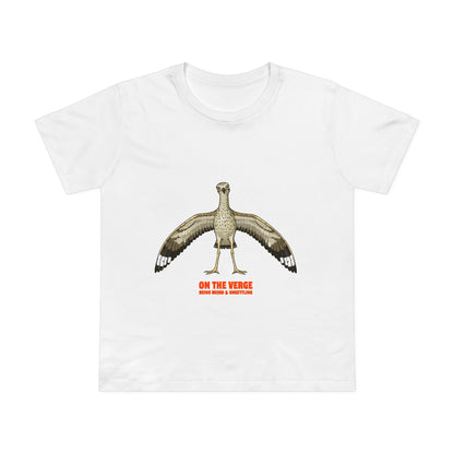 On The Verge – Weird & Unsettling Curlew - Women’s Maple Tee