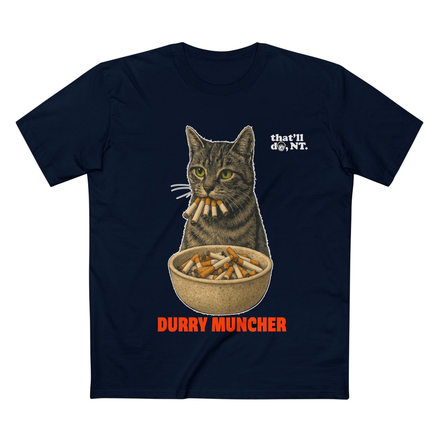 Durry Munching Kitty