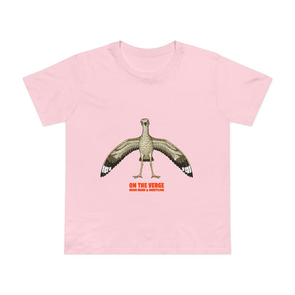 On The Verge – Weird & Unsettling Curlew - Women’s Maple Tee