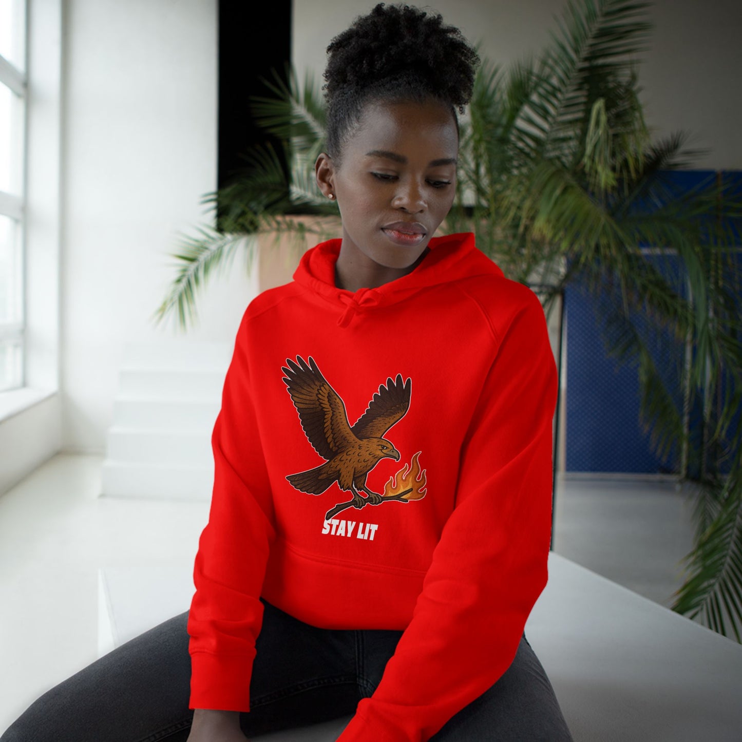 Stay Lit. Aerial Arsonist - Hoodie