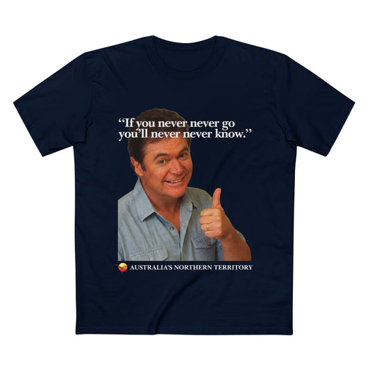 If You Never Never Go, You'll Never Never Know