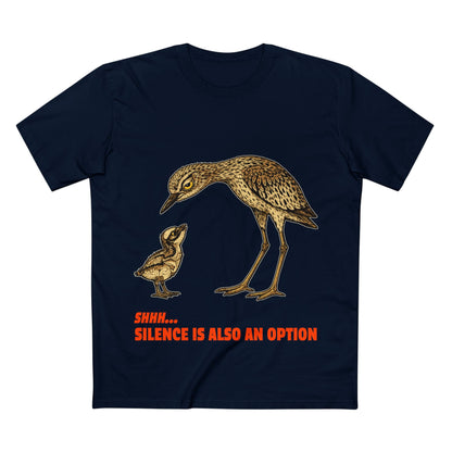 Silence Is Also An Option - Bush Stone Curlew