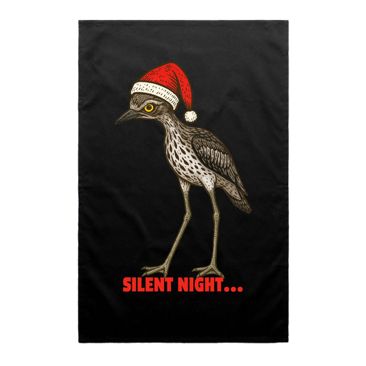 Sing Christmas Carols Like Nobody's Sleeping - Tea Towel