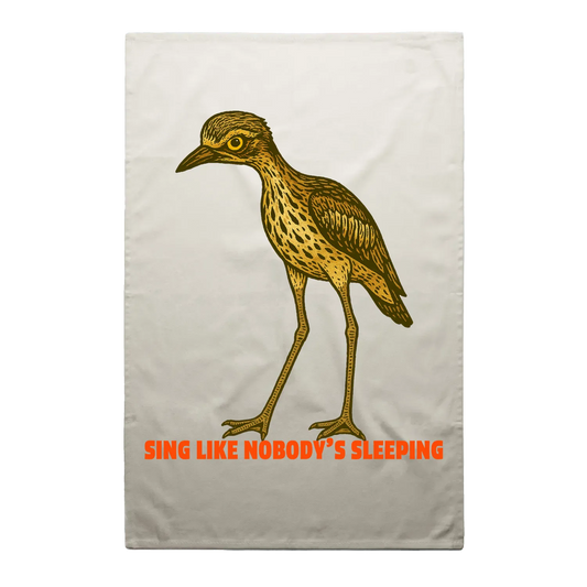 Cream front flat lay