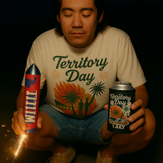 The Dogs Love Territory Day Stubby Cooler