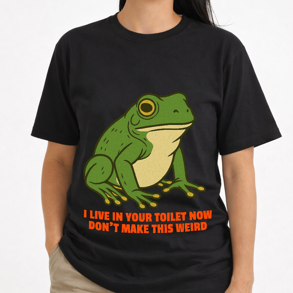Squatters Rights. Green Tree Frog.