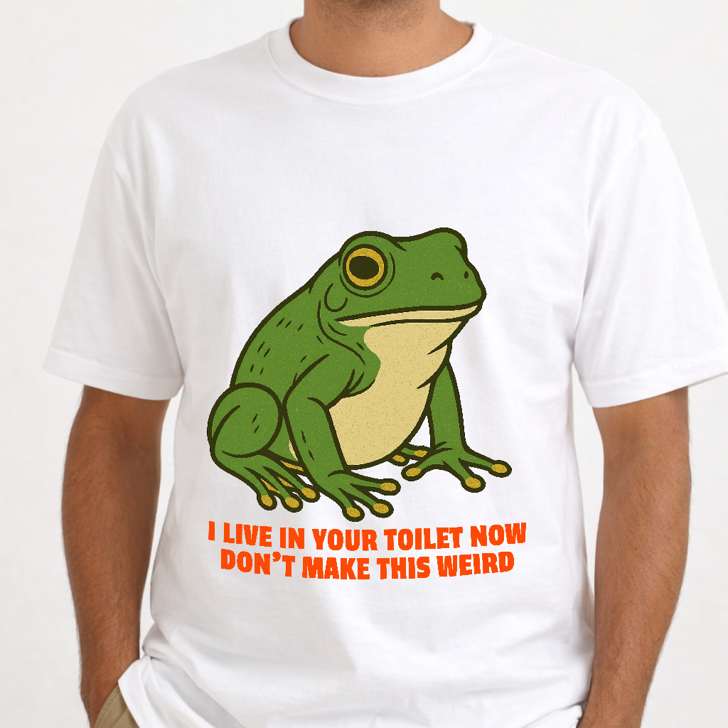 Squatters Rights. Green Tree Frog.
