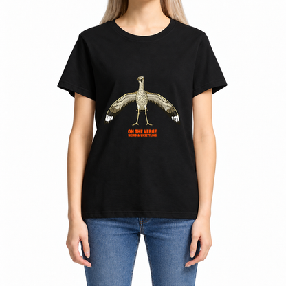 On The Verge – Weird & Unsettling Curlew - Women’s Maple Tee