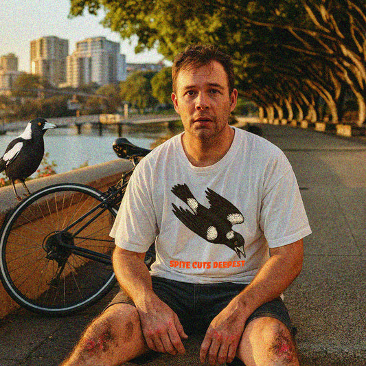 Spite Cuts Deepest. Swooping Magpie.