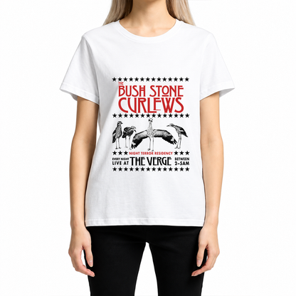 The Bush Stone Curlews - Band Tee - Women’s Maple Tee