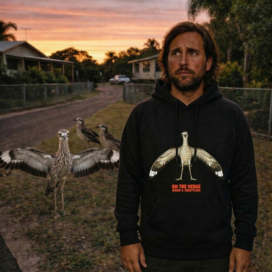 On The Verge – Weird & Unsettling Curlew - Hoodie