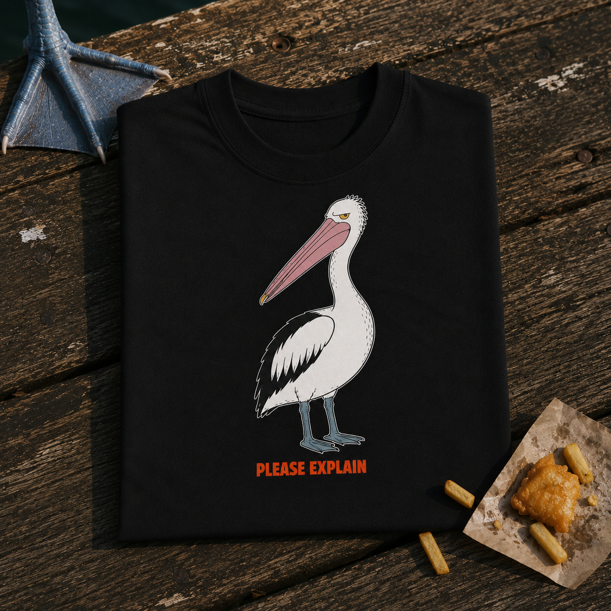 Please Explain - Australian Pelican
